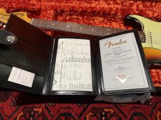 画像8: Fender Custom Shop Michael Landau Signature 1968 Relic Stratocaster - Handwound PU's / Bleached 3-Color Sunburst (8)