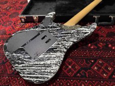 画像6: Washburn Custom Shop N4 Nuno Bettencourt Signature / Black-White Splatter  (6)