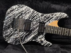 画像1: Washburn Custom Shop N4 Nuno Bettencourt Signature / Black-White Splatter  (1)